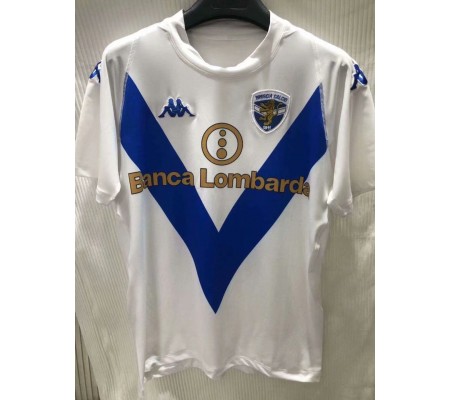 Brescia 03/04 Away White Soccer Jersey